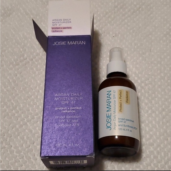 NEW Josie Maran Argan Daily Moisturizer SPF 47 and Sun Boost ATB Jumbo Size - Picture 7 of 14